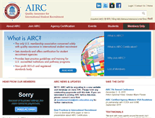 Tablet Screenshot of airc.goodbarry.com